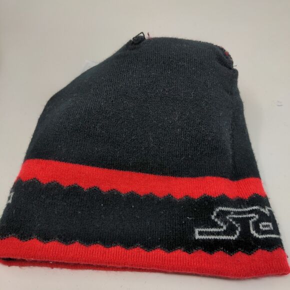Star Wars Men's Knit Beanie Hat Cap Black Red One Size Acrylic - Picture 13 of 16